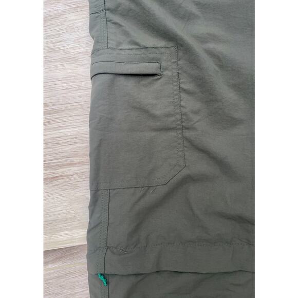 Uniqlo Cargo Pants Mens Nylon Zip Pockets light green Size US XL‎ - Picture 4 of 6
